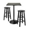Crownover 3 Piece Bar Table Sets (Photo 3 of 25)