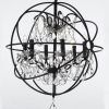 Wrought Iron Chandelier (Photo 14 of 15)
