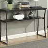 Gray Driftwood And Metal Console Tables (Photo 11 of 15)