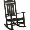 Black Patio Rocking Chairs (Photo 5 of 15)