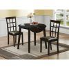 Transitional 4-Seating Drop-Leaf Casual Dining Tables (Photo 9 of 25)