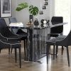 Marble Effect Dining Tables And Chairs (Photo 7 of 25)