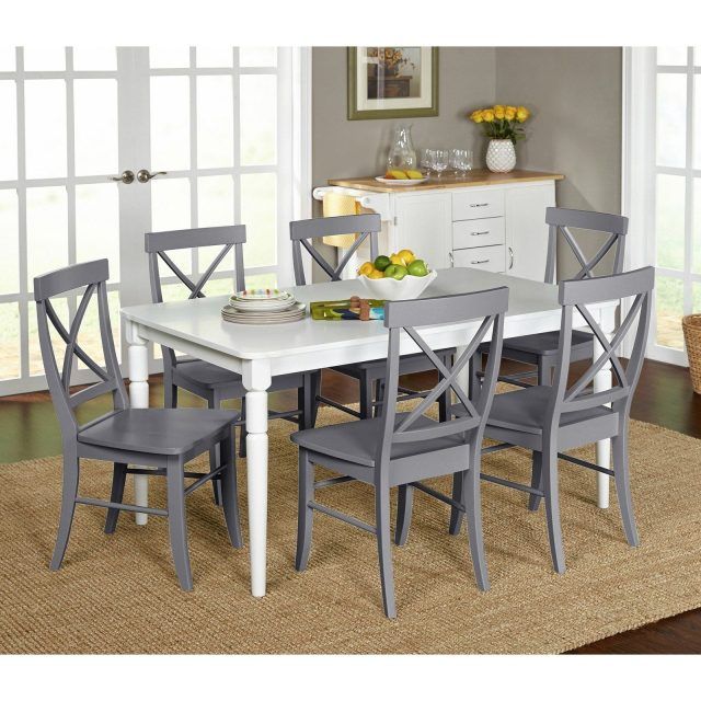 25 Collection of Market 7 Piece Dining Sets with Side Chairs