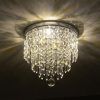 Chrome And Crystal Led Chandeliers (Photo 7 of 15)