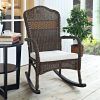 Outdoor Wicker Rocking Chairs With Cushions (Photo 2 of 15)