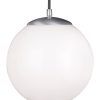 Bautista 1-Light Single Globe Pendants (Photo 13 of 25)