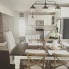 Walnut And Antique White Finish Contemporary Country Dining Tables (Photo 23 of 25)