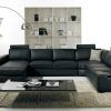 Wynne Contemporary Sectional Sofas Black (Photo 4 of 25)