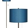 Textured Fabric Standing Lamps (Photo 2 of 15)