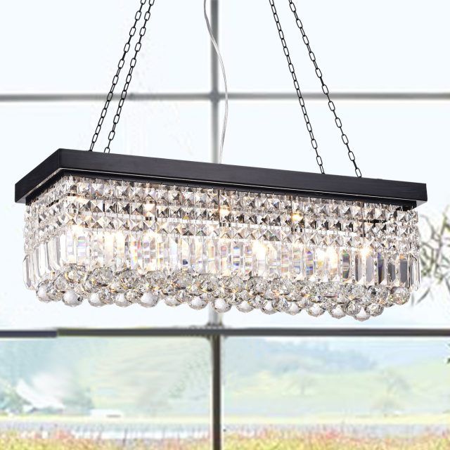 25 Collection of Verdell 5-light Crystal Chandeliers