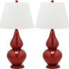 Red Living Room Table Lamps (Photo 15 of 15)