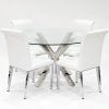 White Dining Chairs (Photo 7 of 25)