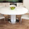 White Extending Dining Tables And Chairs (Photo 9 of 25)