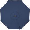 Wiechmann Push Tilt Market Sunbrella Umbrellas (Photo 17 of 25)
