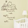Winnie The Pooh Nursery Quotes Wall Art (Photo 10 of 15)