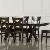 Jaxon Grey 7 Piece Rectangle Extension Dining Sets With Wood Chairs (Photo 19 of 25)