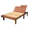 Wood Chaise Lounges (Photo 3 of 15)