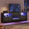 Bestier Tv Stand For Tvs Up To 75" (Photo 8 of 15)