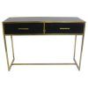 Metallic Gold Console Tables (Photo 2 of 15)