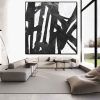 Black And White Abstract Wall Art (Photo 6 of 15)
