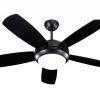 Black Outdoor Ceiling Fans With Light (Photo 5 of 15)