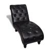 Black Chaise Lounges (Photo 13 of 15)