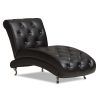 Black Chaise Lounges (Photo 7 of 15)