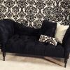Black Chaise Lounges (Photo 10 of 15)