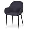 Black Dining Chairs (Photo 4 of 25)