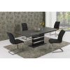 Black Extendable Dining Tables And Chairs (Photo 4 of 25)