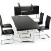 Black Extendable Dining Tables Sets (Photo 24 of 25)