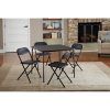 Black Folding Dining Tables And Chairs (Photo 4 of 25)