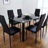 Black Glass Dining Tables (Photo 6 of 25)