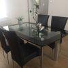 Black Glass Dining Tables (Photo 3 of 25)