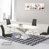 Black Gloss Dining Room Furniture (Photo 7 of 25)