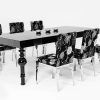 Black High Gloss Dining Tables And Chairs (Photo 9 of 25)