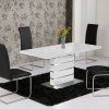 Black High Gloss Dining Tables And Chairs (Photo 21 of 25)