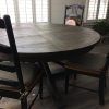 Black Olive Hart Reclaimed Pedestal Extending Dining Tables (Photo 10 of 25)