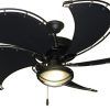 Black Outdoor Ceiling Fans With Light (Photo 8 of 15)