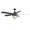 Black Outdoor Ceiling Fans With Light (Photo 6 of 15)