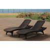 Black Outdoor Chaise Lounge Chairs (Photo 14 of 15)