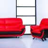 Red And Black Sofas (Photo 7 of 15)