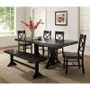 Black Wood Dining Tables Sets (Photo 12 of 25)