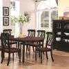 Black Wood Dining Tables Sets (Photo 17 of 25)