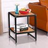 Black Wood Storage Console Tables (Photo 4 of 15)