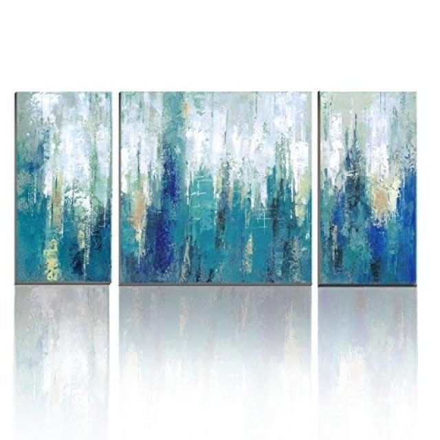 15 Ideas of Blue Abstract Wall Art