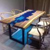 Blue Glass Dining Tables (Photo 2 of 25)