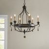 Bouchette Traditional 6-Light Candle Style Chandeliers (Photo 25 of 25)