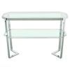 Brass Smoked Glass Console Tables (Photo 15 of 15)
