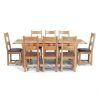 Oak Extending Dining Tables And 8 Chairs (Photo 22 of 25)